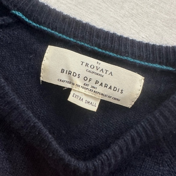 Travota Birds of Paradis CALIFORNIA Sweater - Picture 3 of 4